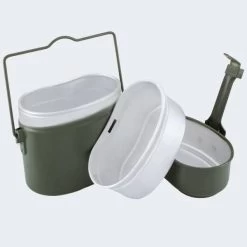 Set De Batterie De Cuisine & Couverts De Camping | Aluminium & Inox 7 Set De Batterie De Cuisine & Couverts De Camping | Aluminium & Inox -Camping En Plein Air set de batterie de cuisine and couverts de camping aluminium and inox 2