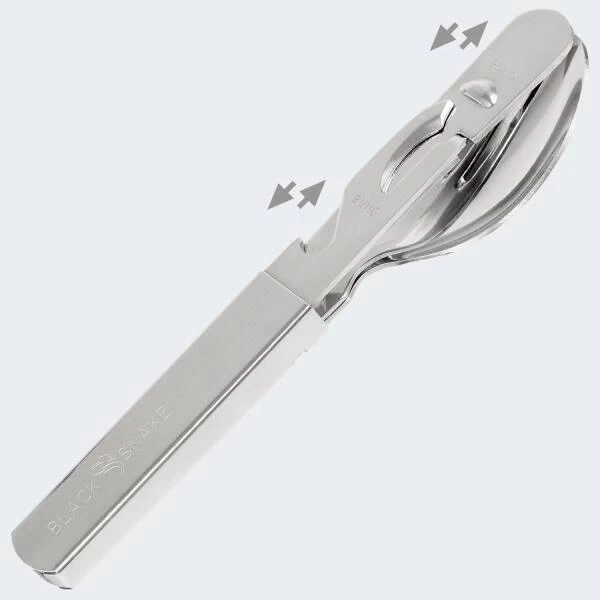 Set De Batterie De Cuisine & Couverts De Camping | Aluminium & Inox 4 Set De Batterie De Cuisine & Couverts De Camping | Aluminium & Inox – Image 4