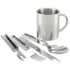 Set De Couverts De Camping & Tasse Thermique Inox | 1 Personne