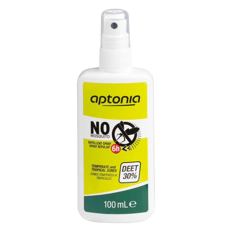 Spray Anti Insectes DEET 30% - Aptonia - 100 Ml 1 Spray Anti Insectes DEET 30% - Aptonia - 100 Ml
