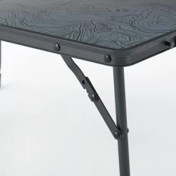 Quechua TABLE BASSE PLIANTE DE CAMPING - MH100 - GRISE -Camping En Plein Air table basse pliante de camping mh100 grise 7