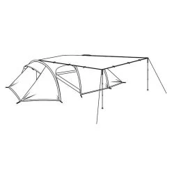 Tarp Robens Trail Tarp 3 X 3 M -Camping En Plein Air tarp robens trail tarp 3 x 3 m 6