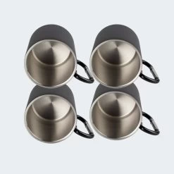 Tasse Thermique De Camping 300 Ml | Mousqueton | Acier Inoxydable | 4 Gobelets 10 Tasse Thermique De Camping 300 Ml | Mousqueton | Acier Inoxydable | 4 Gobelets -Camping En Plein Air tasse thermique de camping 300 ml mousqueton acier inoxydable 4 gobelets 3