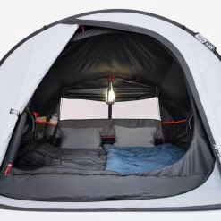 Quechua Tente De Camping - 2 SECONDS - 2 Places - Fresh & Black -Camping En Plein Air tente de camping 2 seconds 2 places fresh and black 5
