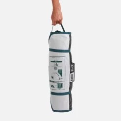 Quechua Tente De Camping - MH100 - 3 Places - Fresh & Black -Camping En Plein Air tente de camping mh100 3 places fresh and black 2