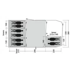 Tente De Camping Outwell Winwood 8 -Camping En Plein Air tente de camping outwell winwood 8 2
