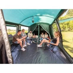 Tente Tunnel Familiale Montana 8 - Camping - 8 Personnes - 3 Cabines Sombres -Camping En Plein Air tente tunnel familiale montana 8 camping 8 personnes 3 cabines sombres 2