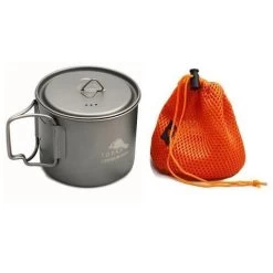 Toaks Titanium 550ml Pan - Ultraléger -Camping En Plein Air toaks titanium 550ml pan ultraleger 2