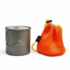 Toaks Titanium 650ml Pan - Ultraléger -Camping En Plein Air toaks titanium 650ml pan ultraleger 2