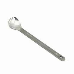 Toaks Titanium Spork - Long Acier - Miroir Poli -Camping En Plein Air toaks titanium spork long acier miroir poli 4