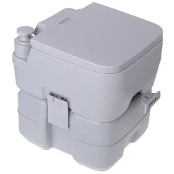 Toilette Portable 20L Pour Camping-Car, WC Avec Chasse D'Eau 13L Camry -Camping En Plein Air toilette portable 20l pour camping car wc avec chasse deau 13l camry 6